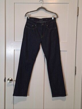 Lucky Brand 221 Straight Leg Jeans Stretch Darkwash Midrise Size 30X30